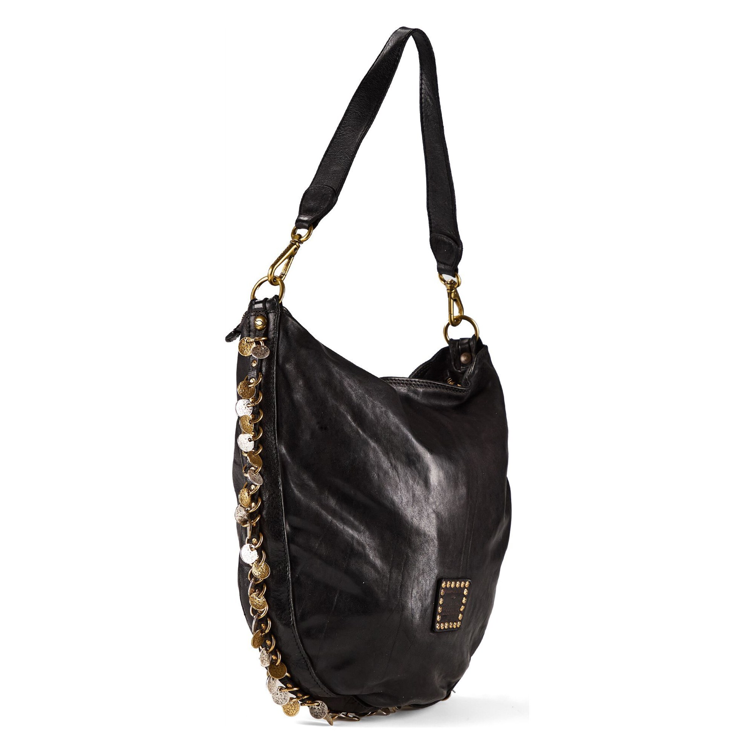 Campomaggi Schoudertas 'Gianna' in Zwart