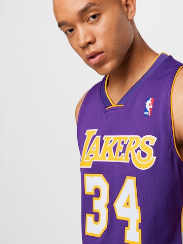 T-Shirt 'LA LAKERS - NBA SWINGMAN' Mitchell & Ness en violet