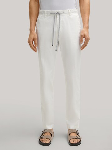JOOP! Slim fit Chino trousers 'Sake' in White: front