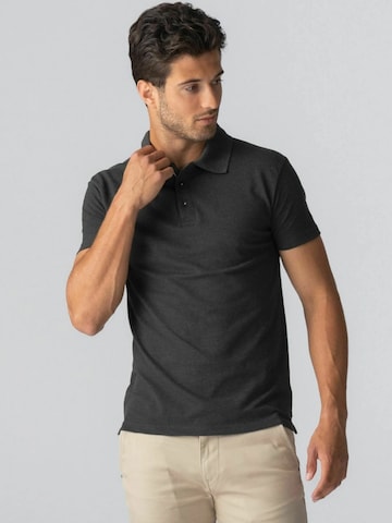Chemise ' Muscle Polo ' TEESHOPPEN en gris
