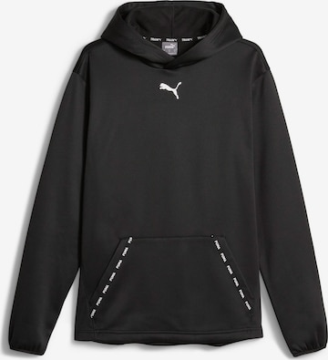 PUMA Sports sweatshirt in Black: front