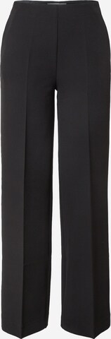 Wide Leg Pantalon à plis 'Nelli' modström en noir : devant