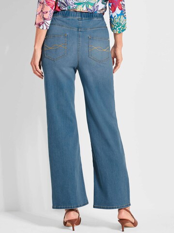 Goldner Wide leg Jeans 'VERA' in Blauw