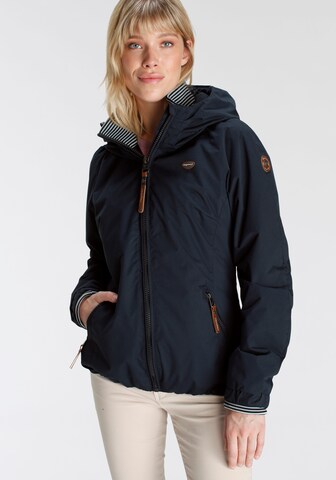 Ragwear Outdoor Jacket 'DIZZIE' in Blue: front
