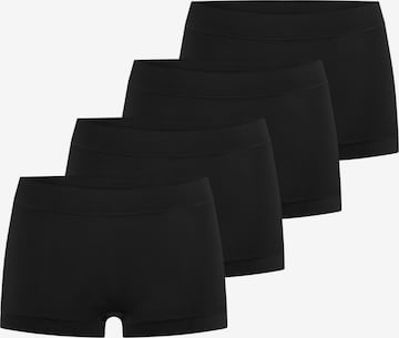 SCHIESSER Boyshorts 'Unique Micro' in Black: front