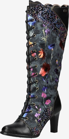 Bottes à lacets Laura Vita en noir : devant