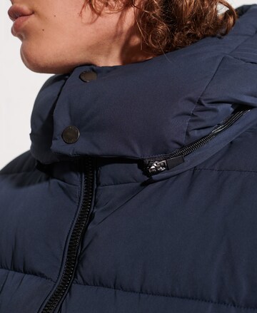 Superdry Winter Jacket in Blue