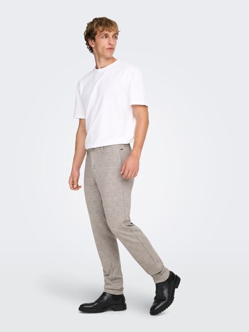 Only & Sons T-Shirt 'ONSCASPIAN' in Weiß