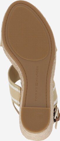 TOMMY HILFIGER - Sandalias con hebilla en beige