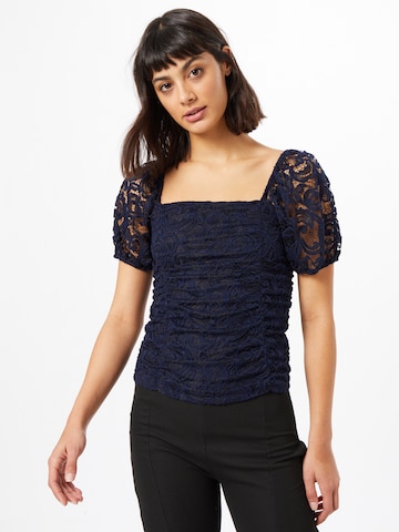 Dorothy Perkins Bluse i blå: forside