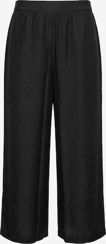 Guido Maria Kretschmer Women Wide Leg Housut 'Marou' värissä musta: etupuoli