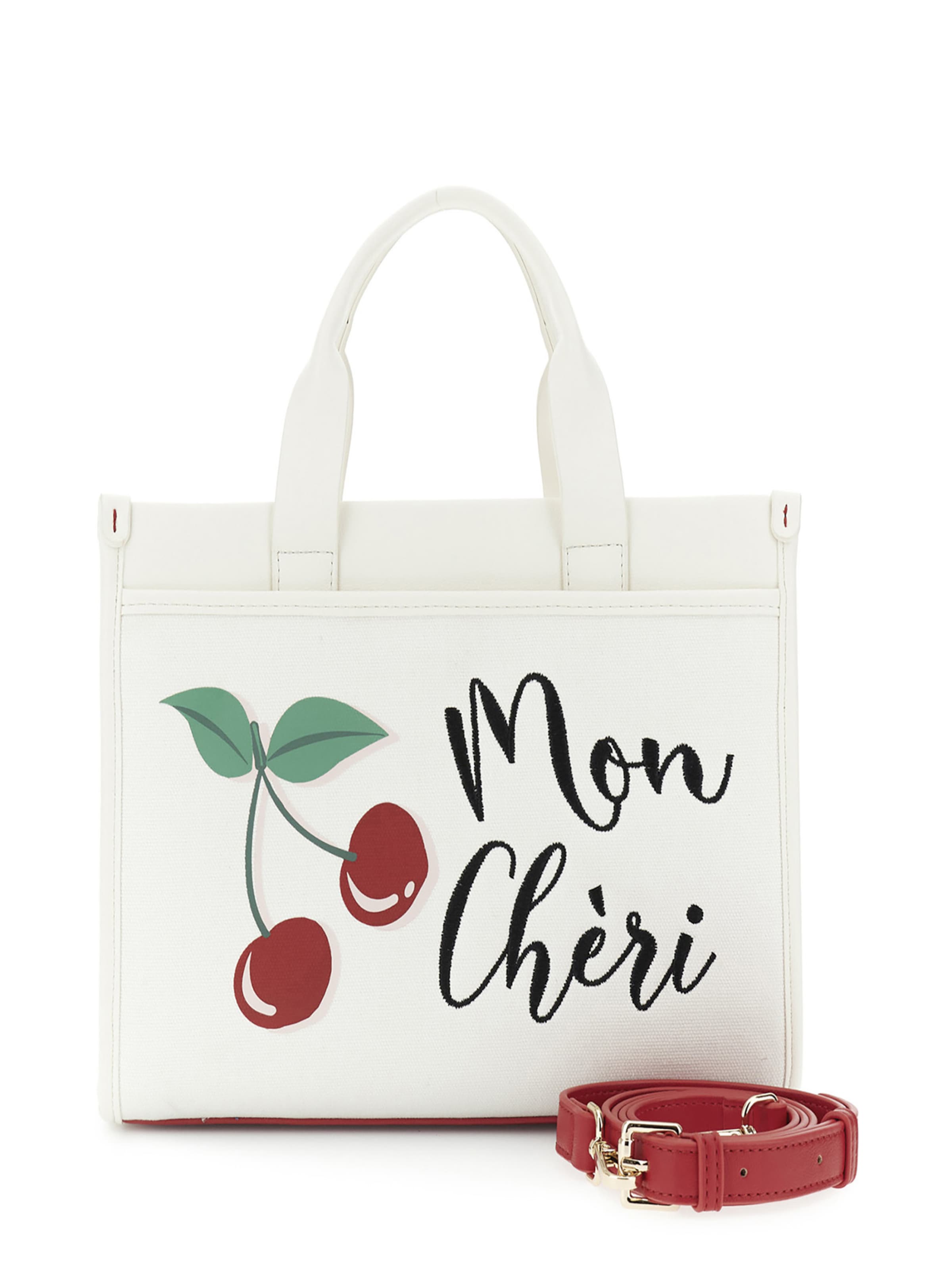 Shopper di CAFè NOIR in bianco: frontale