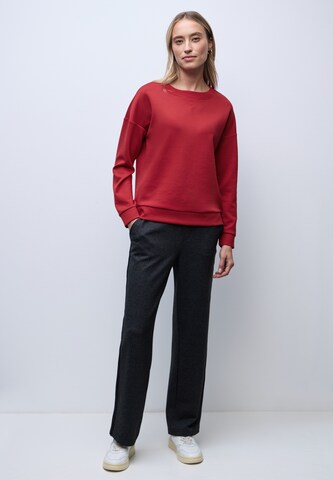 STREET ONE Sweatshirt in Red