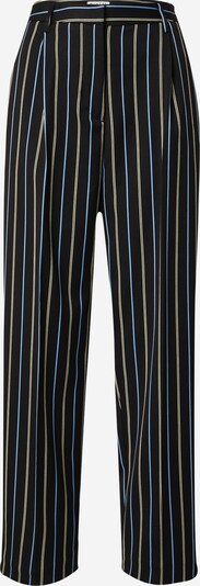 Munthe Pleat-front trousers 'MONSOON' in Light blue / Pastel yellow / Black, Item view