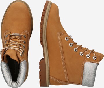 TIMBERLAND Stövlett med snörning i brun