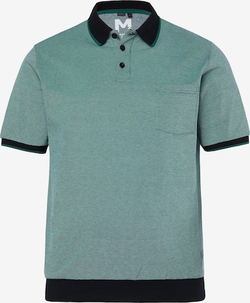 Men Plus Shirt in Grün: Vorderseite