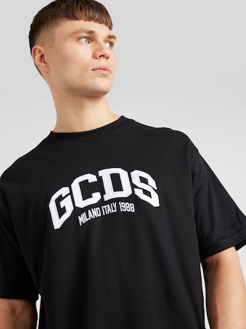 juoda GCDS Marškinėliai