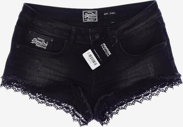 Superdry Shorts in S in Black: front