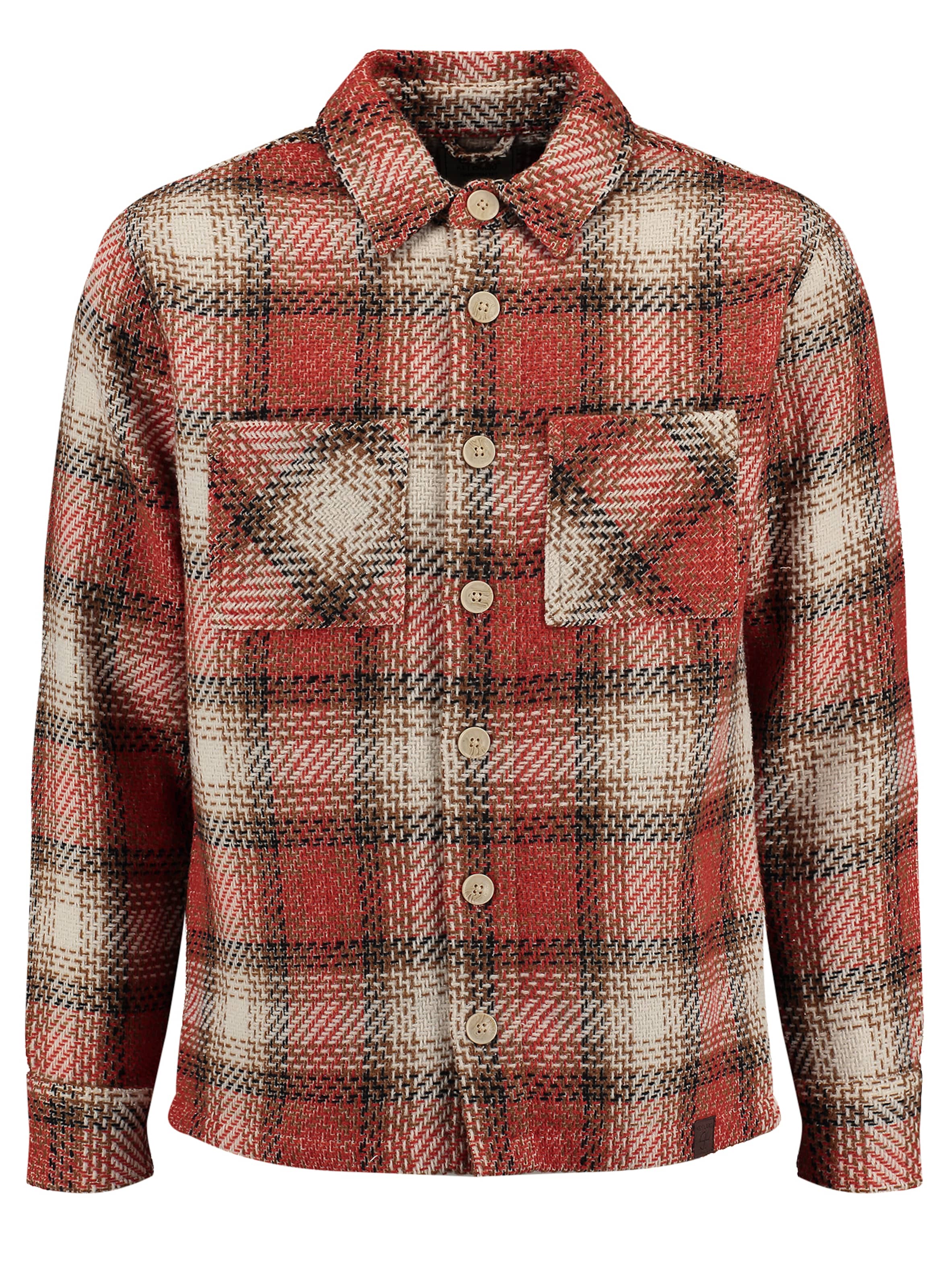 Key Largo Regular Fit Hemd in Rot: Vorderseite