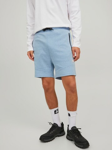 JACK & JONES Regular Pants 'AIR' in Blue: front