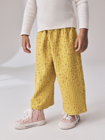 Next - regular Pantalón en amarillo: frente