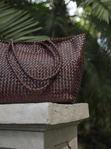 Estro Shopper '11280' in Brown: front