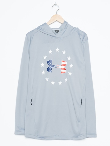 UNDER ARMOUR Sweatshirt & Zip-Up Hoodie in XL-XXL in Grey: front