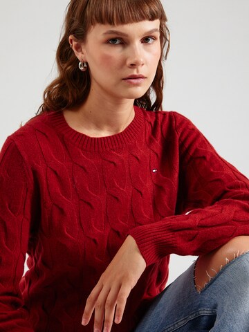 Pull-over TOMMY HILFIGER en rouge