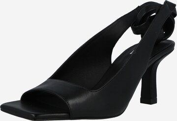 LeGer by Lena Gercke Γόβες slingback 'Nelly' σε μαύρο: μπροστά