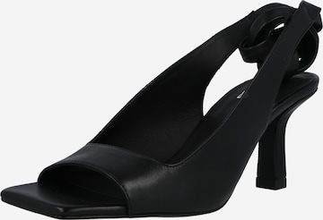 LeGer by Lena Gercke - Zapatos destalonado 'Nelly' en negro: frente