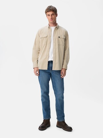 CAMEL ACTIVE Regular fit Button Up Shirt in Beige