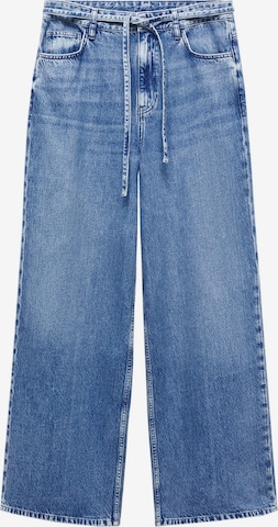 MANGO Loose fit Jeans 'Lucia' in Blue: front
