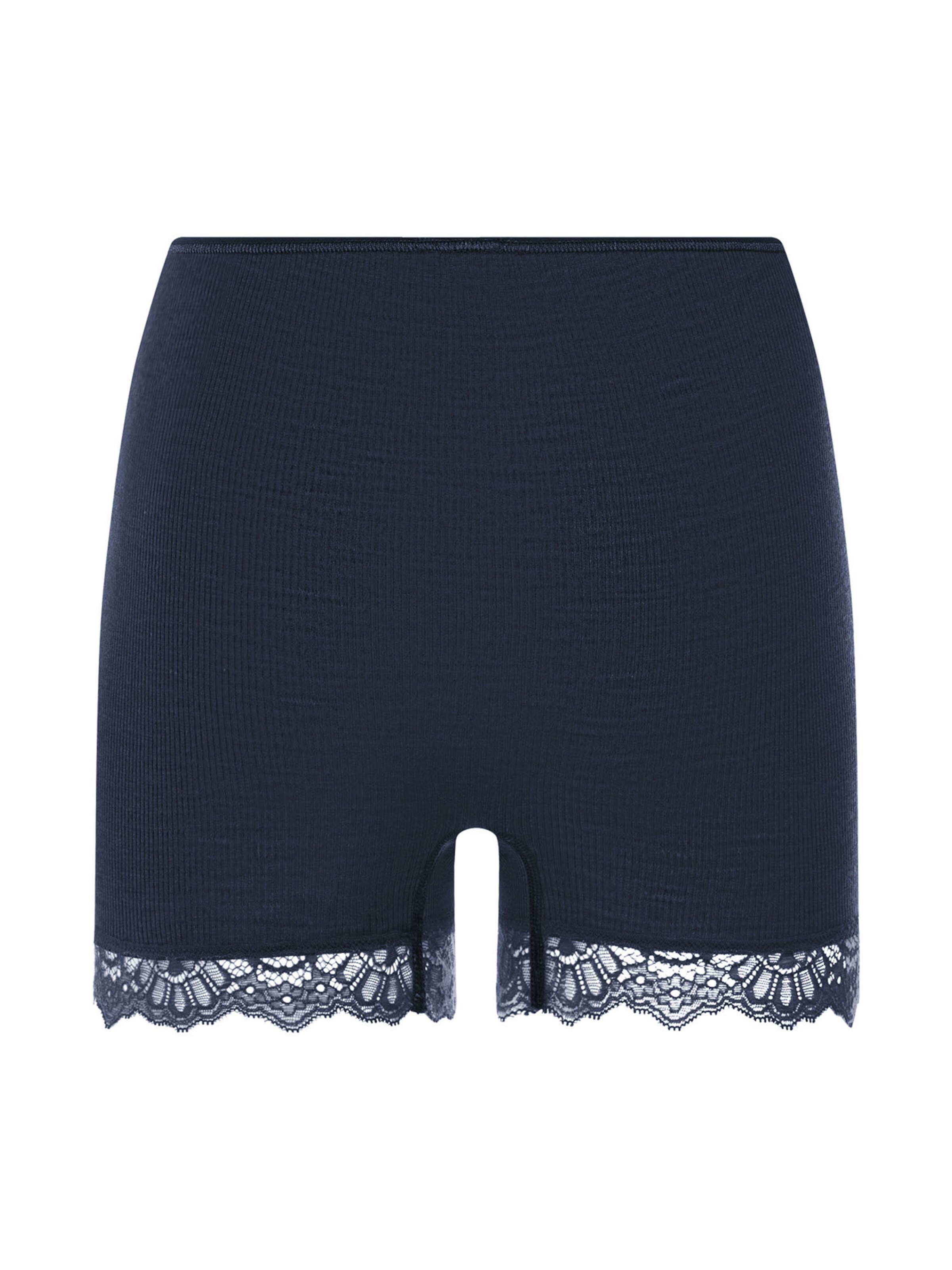 Hanro Broekje ' Woolen Lace ' in Blauw