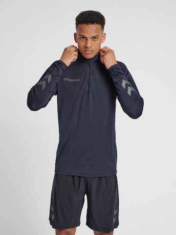 Sweat de sport Hummel en gris : devant