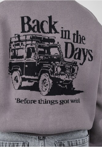 Pullover 'Back In The Days' di Prohibited in grigio