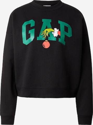GAP - Sudadera en negro: frente
