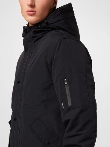 BLEND - Chaqueta de invierno en negro