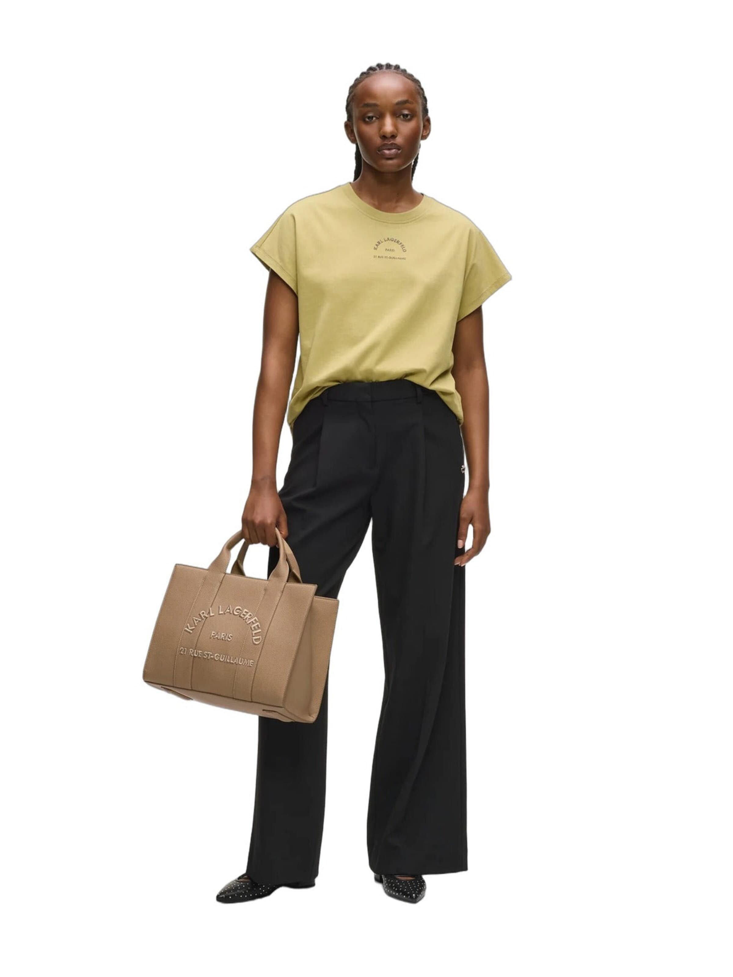 Karl Lagerfeld Shopper táska 'Rue St-Guillaume' - barna