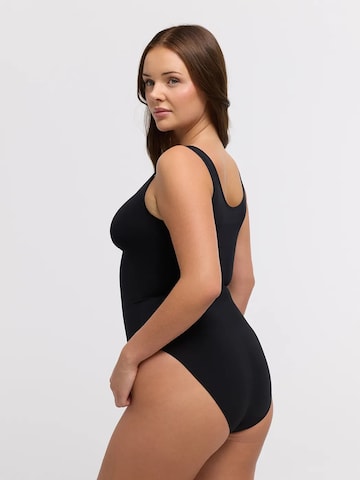 Body modellante 'Tank Sculpting Bodysuit with Slip' di cfab in nero