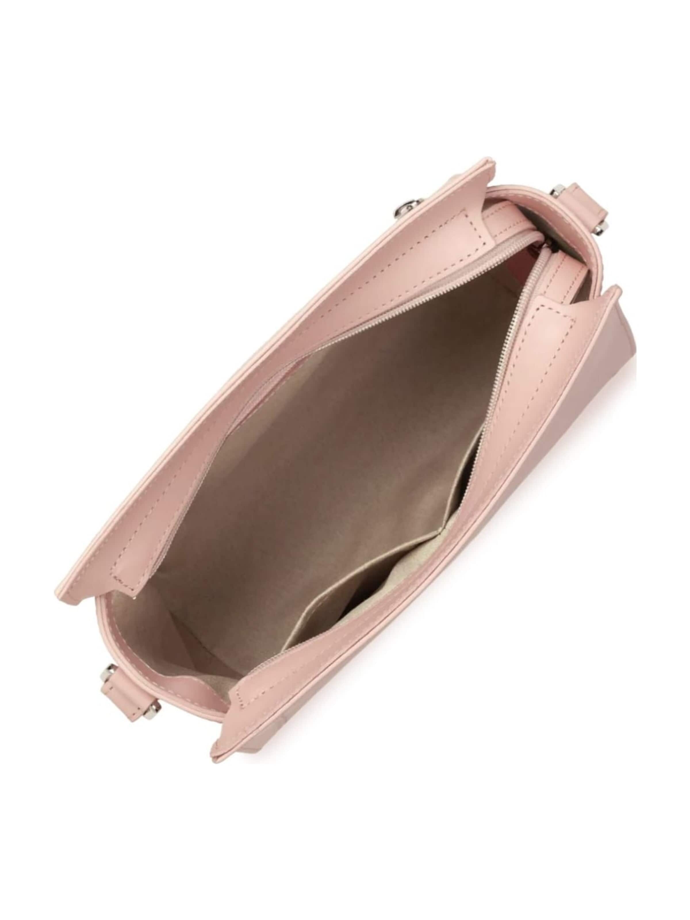 LANCASTER Paris - Bolso de hombro 'Lancaster Sac trotteur Zippée S Smooth Poudre' en rosa