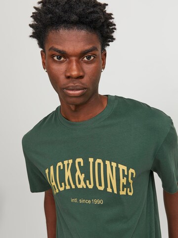 JACK & JONES Tričko 'Josh' – zelená