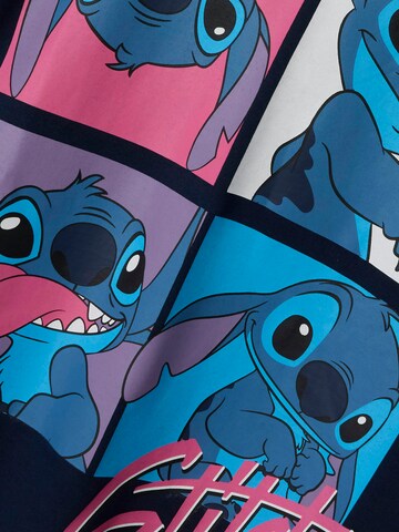 NAME IT Sweatshirt 'NKFInga Stitch' in Blau