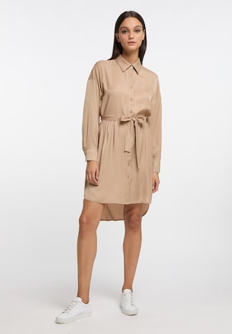 RISA Blusenkleid in Beige: predná strana