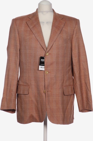 Windsor Suit Jacket in M-L in Orange: front