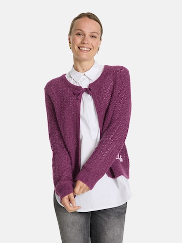 Cardigan 'ArielaL' LIEBLINGSSTÜCK en violet : devant