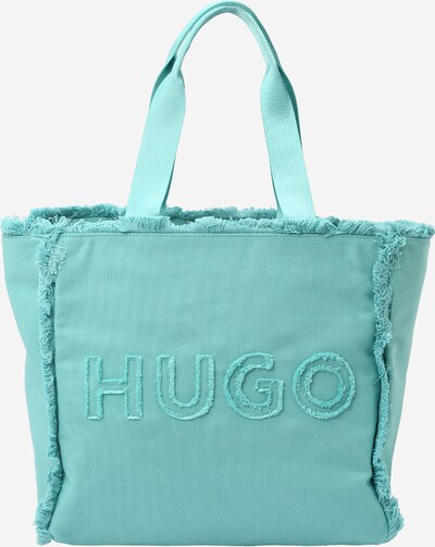 Pirkinių krepšys 'Becky' iš HUGO, spalva – vandens spalva, Prekių apžvalga