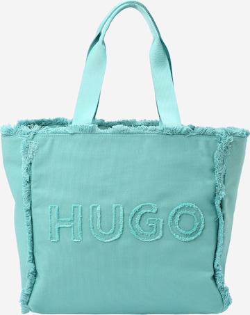 HUGO Red Shopper táska 'Becky' - kék: elől
