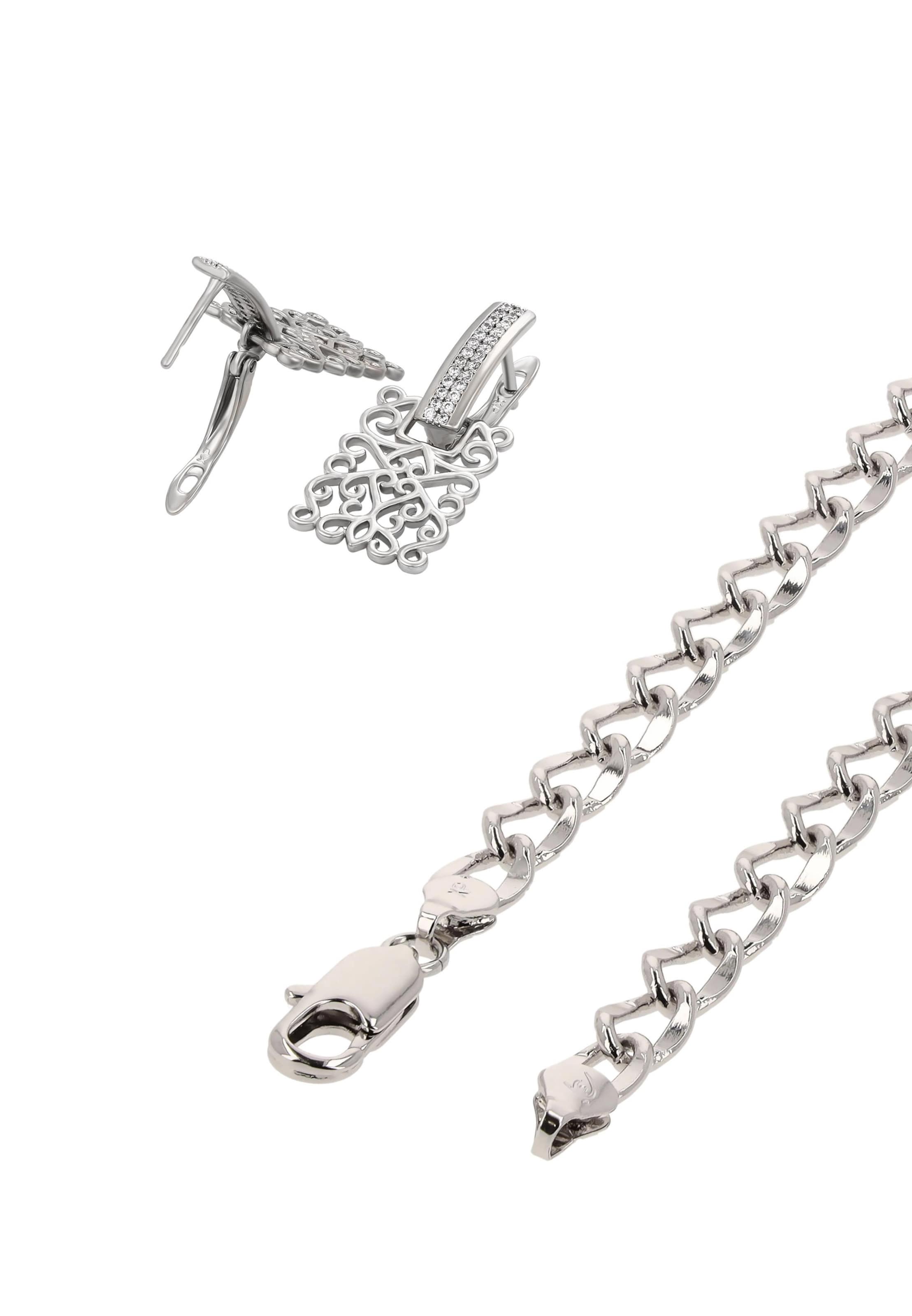 faina - Conjunto de joyería en plata