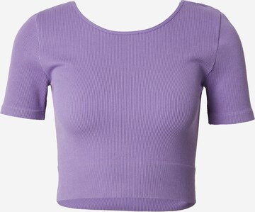 T-shirt fonctionnel 'JAIA' ONLY PLAY en violet : devant