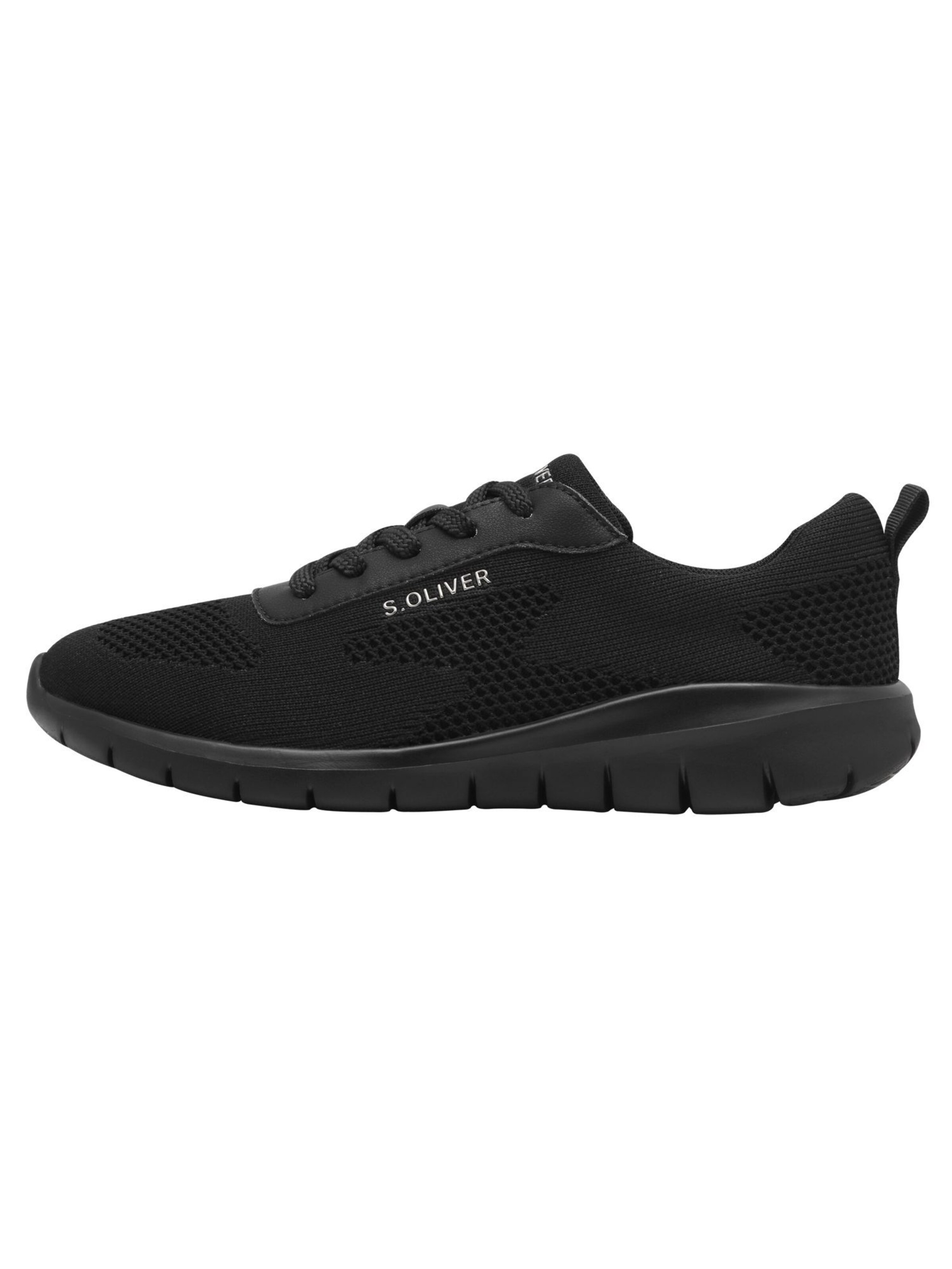 s.Oliver Sneaker in Schwarz